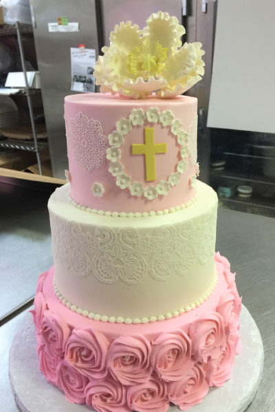 Baptism & First Communion Cake