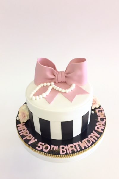 Cake Decorations: Fondant Cake Design For 50th Birthday