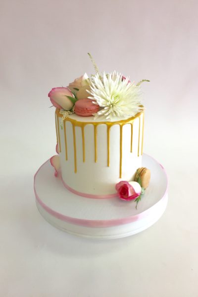Gum paste Pregnant Woman Birthday cake - Veena Azmanov